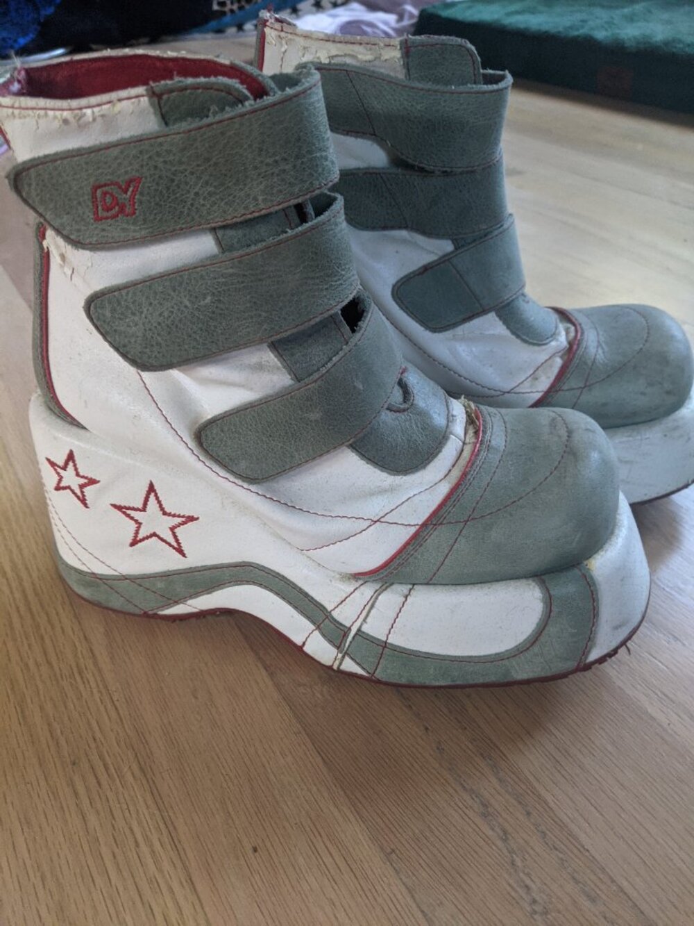 Destroy platform shoes Size 8